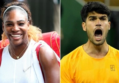Серена Уилямс и Карлос Алкарас ще играят заедно на US Open