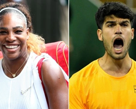 Серена Уилямс и Карлос Алкарас ще играят заедно на US Open