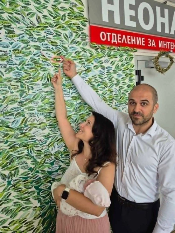 Родена 610 грама: Анабел се прибира у дома след повече от три месеца в болница „Селена