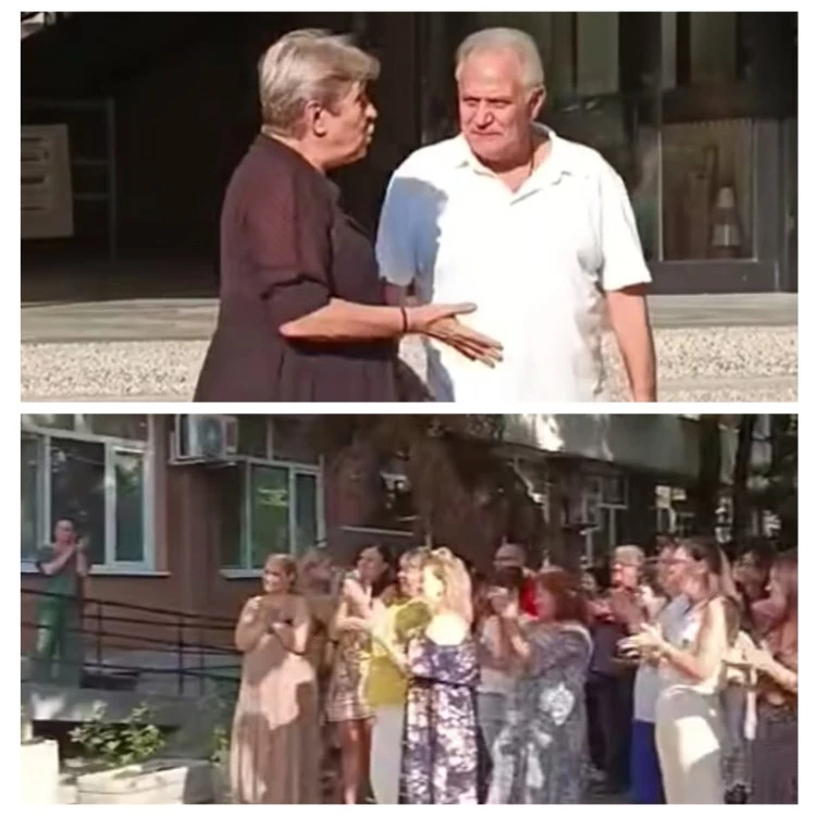 С аплодисменти и сълзи изпратиха д-р Аргиров от РЗИ-Пловдив ВИДЕО