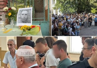 Протест пред съда в памет на Георги Кузев, само един от новите трима задържани жали ареста си