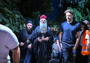 Пловдивският митрополит Николай прие Константинос Аргирос, после беше гост на Античния