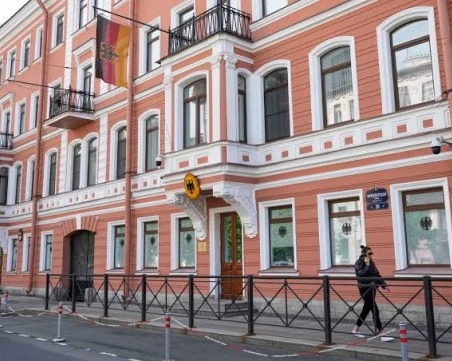 Русия нареди закриването на германското консулство в Санкт Петербург
