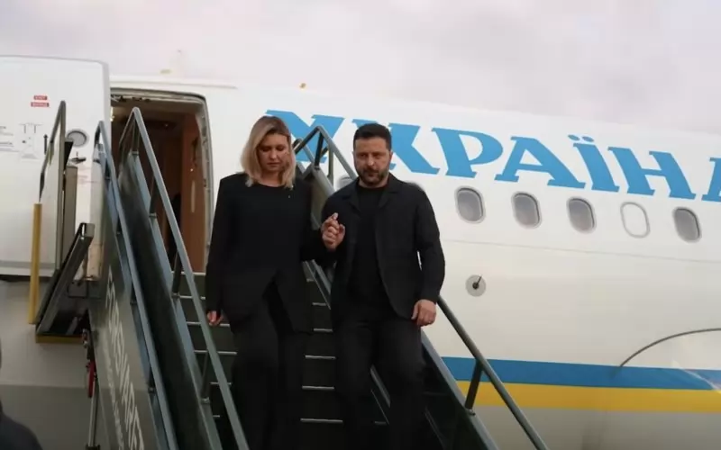 Самолетът на Зеленски едва се е разминал с удар с дрон в Молдова