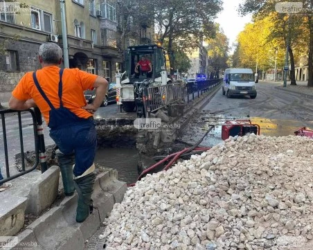 Голяма ВиК авария в Пловдив! Затварят участък от 