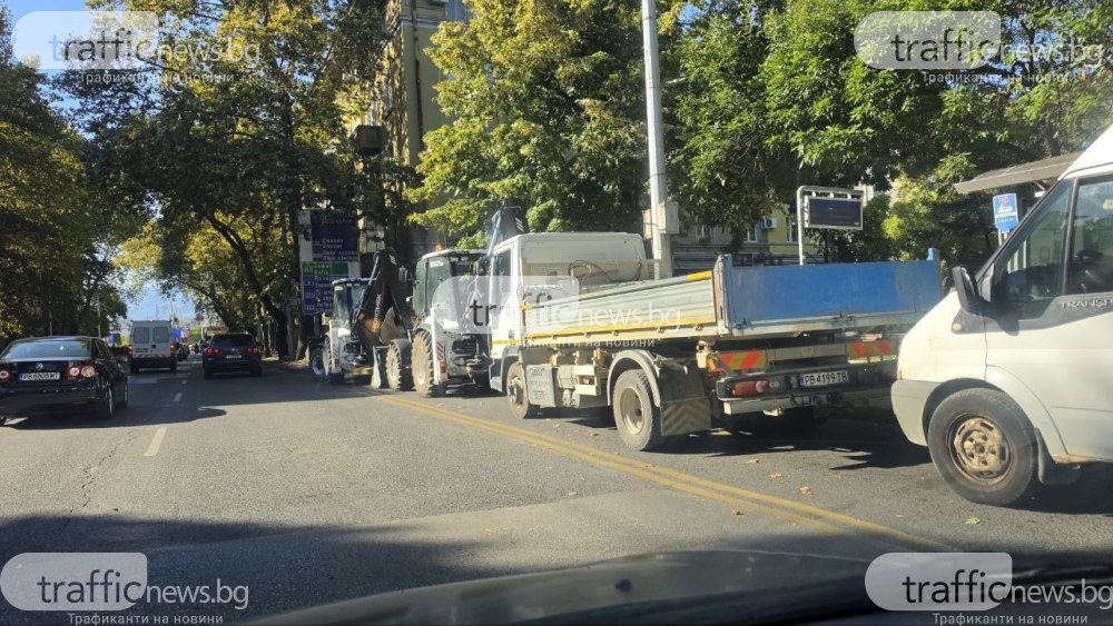 Голяма ВиК авария в Пловдив! Затварят участък от 