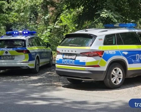 Заради висока скорост: 19-годишен шофьор отнесе табела и стълбове в Пловдив