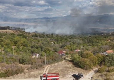 Пожарът край Михилци е потушен, остава частичното бедствено положение