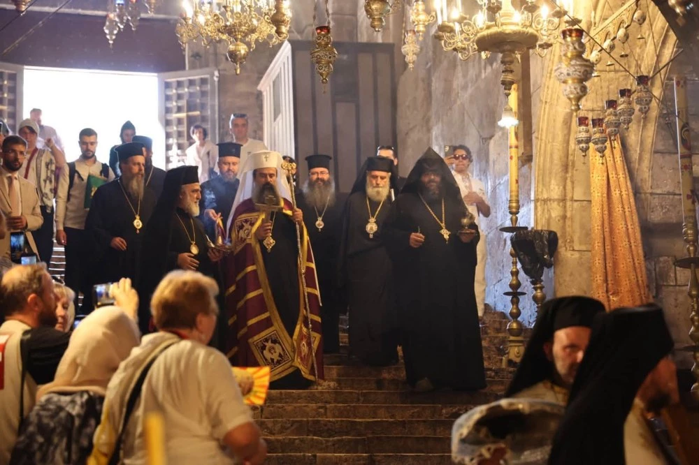 Йерусалимският патриарх награди Даниил с най-високото отличие на своята църква