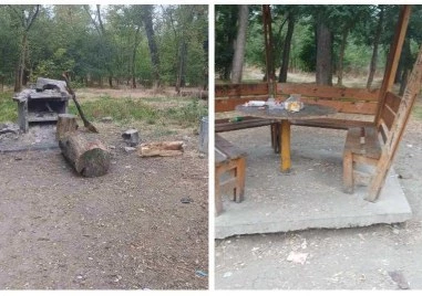 Пореден вандалски акт в парк „Лаута