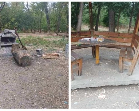 Пореден вандалски акт в парк „Лаута