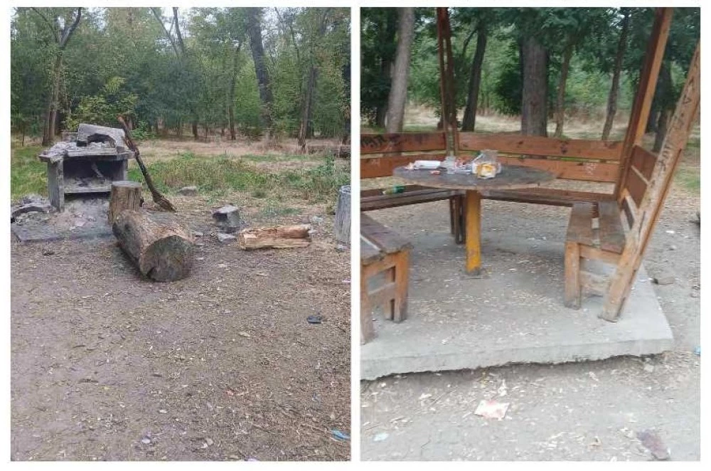 Пореден вандалски акт в парк „Лаута