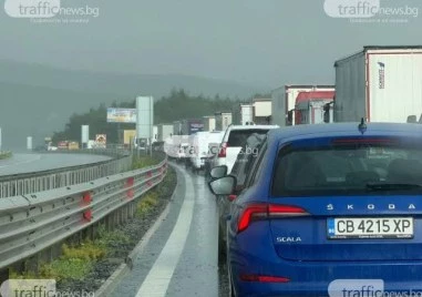Три катастрофи затрудниха сериозно движението по АМ „Тракия край Пловдив
