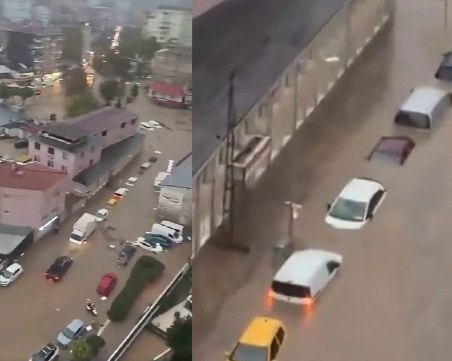 Дъждът в Истанбул е бил най-силният от 84 г.