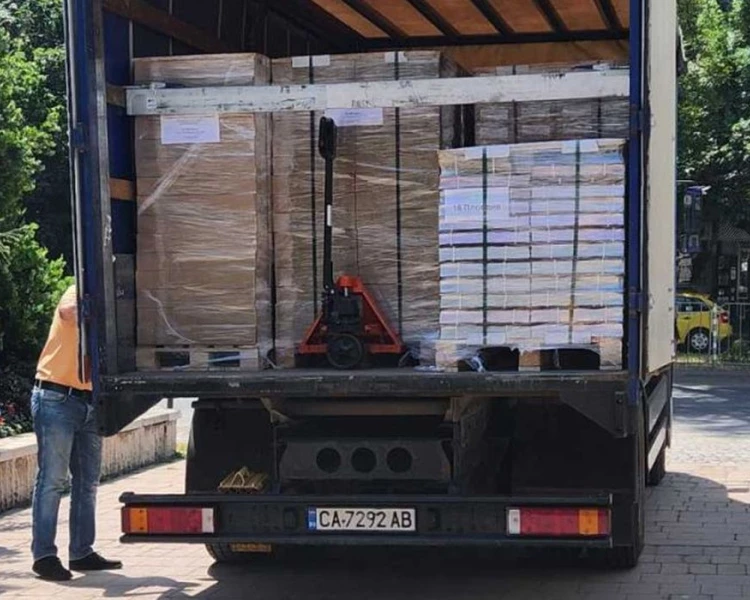 655 800 хартиени бюлетини пристигат утре в Областната администрация Пловдив