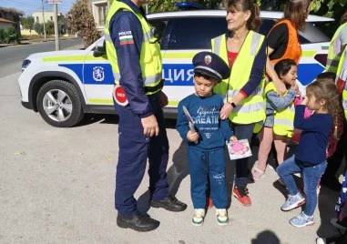 Инициатива за пътна безопасност в село в Пазарджишко