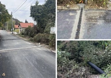 Самоделен ремонт на улица в пловдивско село постави къща под риск от срутване ВИДЕО