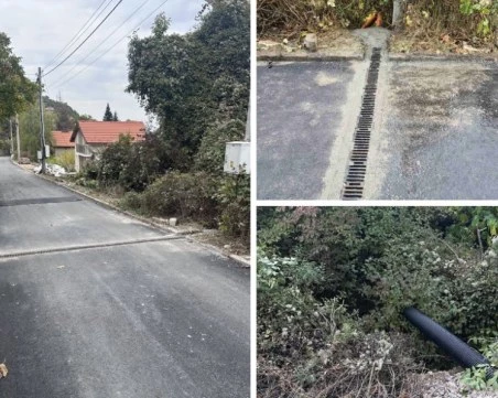 Самоделен ремонт на улица в пловдивско село постави къща под риск от срутване ВИДЕО
